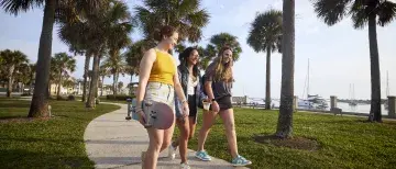 Mindpower bayfront photo of three students