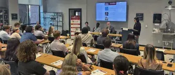 AI & your careers workshop, shot of room