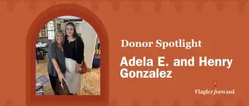 Donor Spotlight Template - Adela E. and Henry Gonzalez