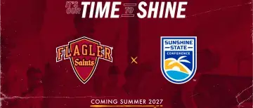 Athletic announcement - "It's our time to shine" - Saints moving to the Sunshine State Conference