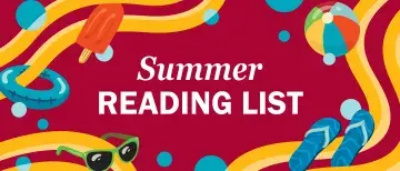 Summer reading list graphic