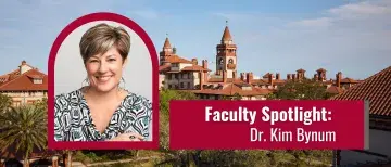 Kim Bynum Faculty Spotlight Graphic