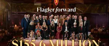 Flagler Forward Campaign Steering Committee with Total Dollars Raised - $155m