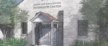 Artist rendition of the Interfaith Center