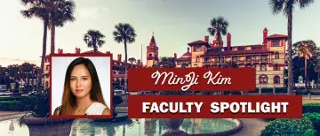MinJi Kim faculty spotlight graphic