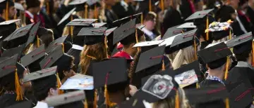 Commencement stand-in photo