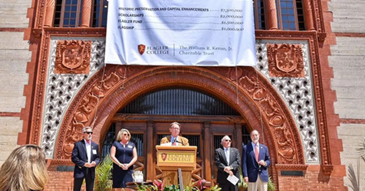 Flagler College receives $12 million transformational gift from 