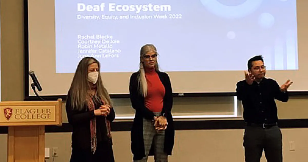 FlagSHIP Deaf EcoSystem Course Creates Bridges Between Communities FlagSHIP Deaf EcoSystem Course Creates Bridges Between Communities