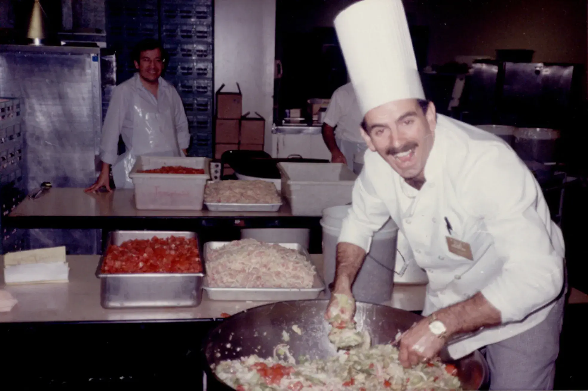 Richard Gonzmart Makes a Massive 1905 Salad at the Columbia Restaurant