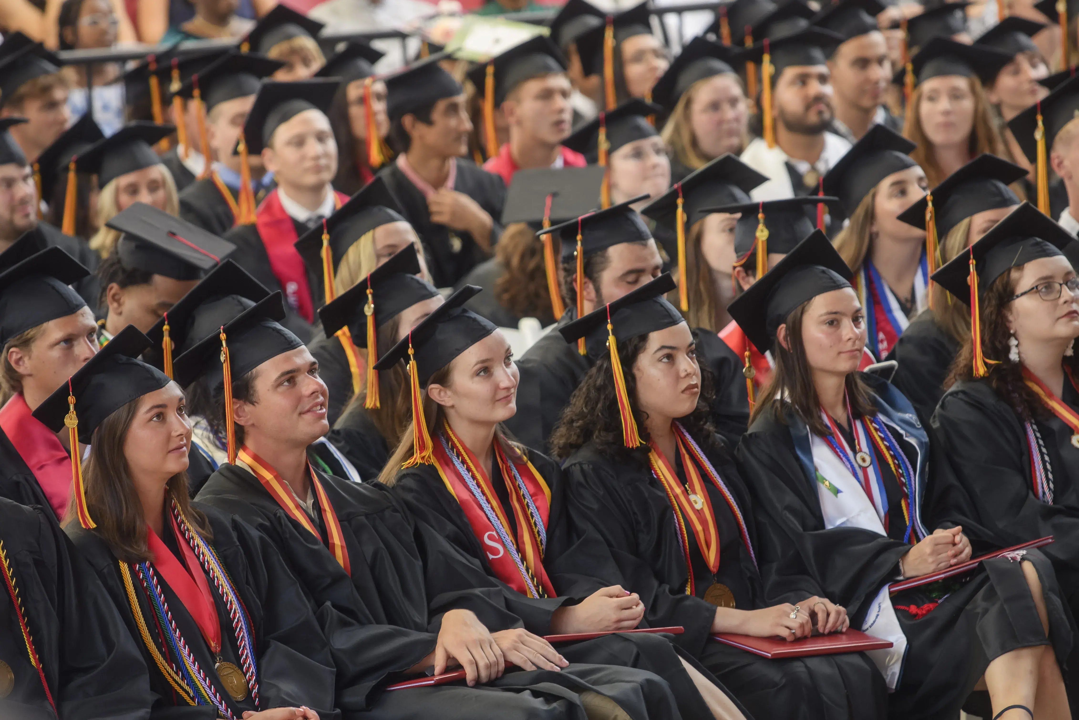 2024 Commencement students seated