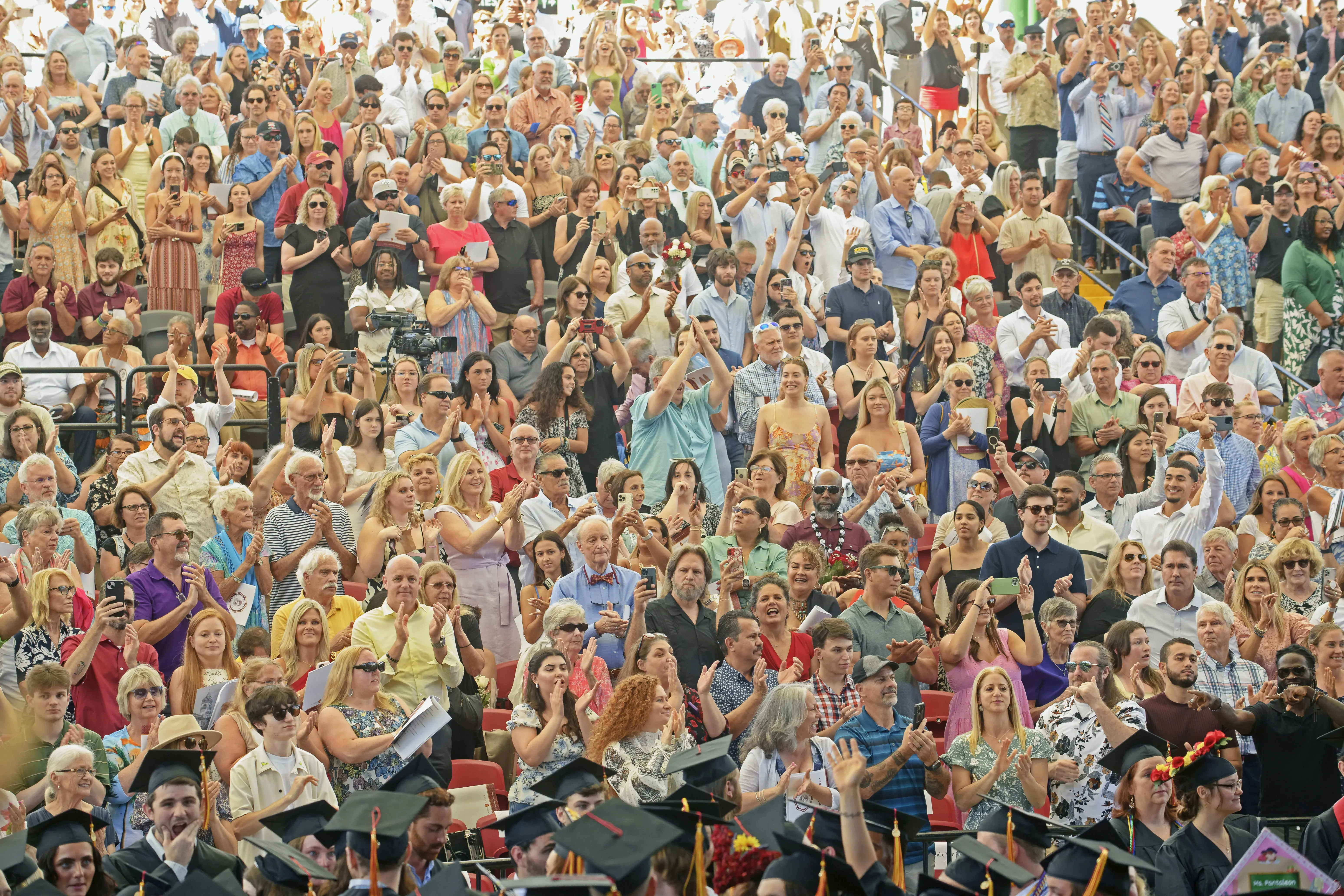 2024 Commencement crowd