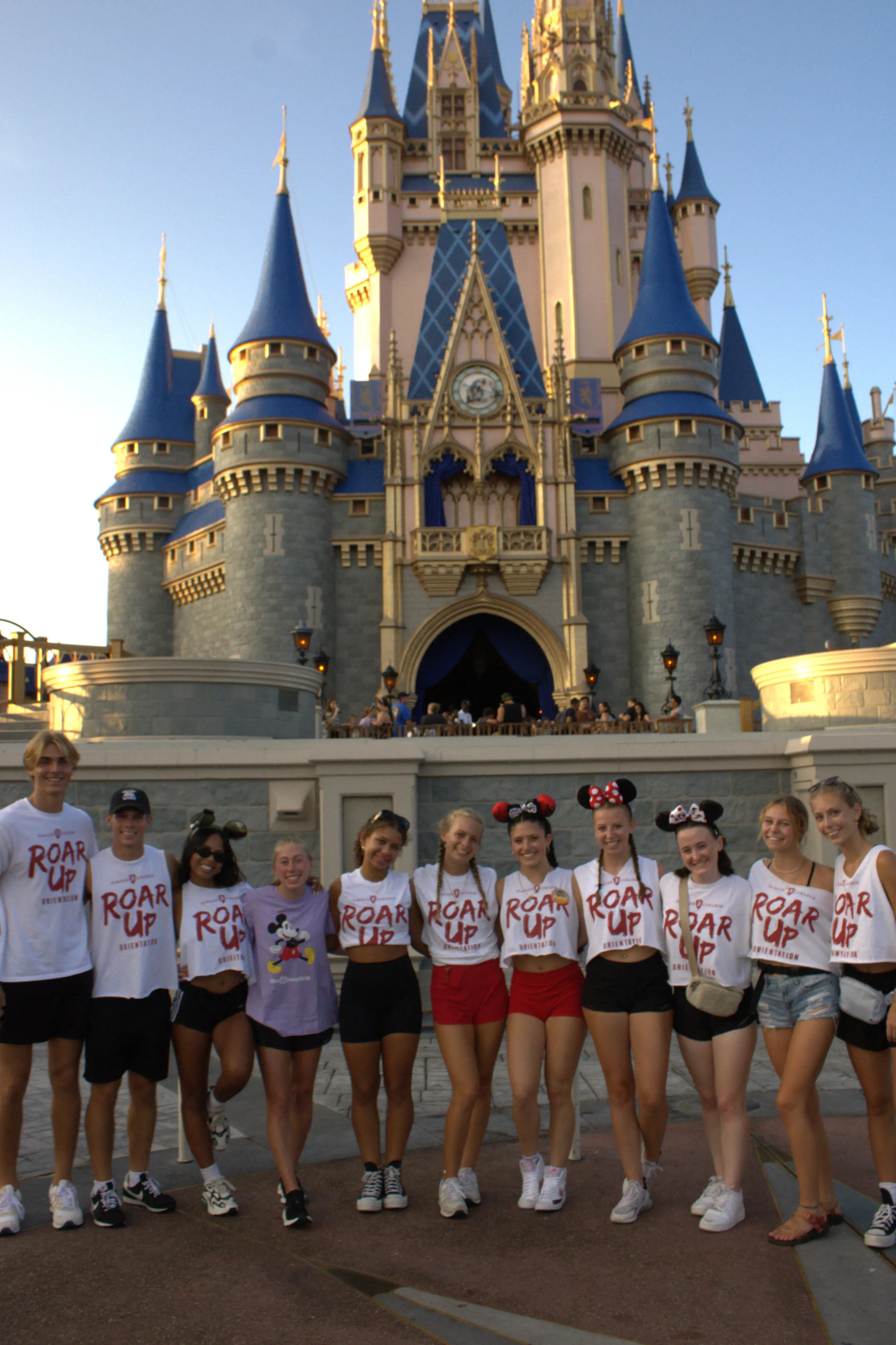2023 | Students in front of Cinderella's Castle