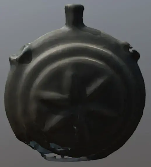 A late Ottoman Era flask