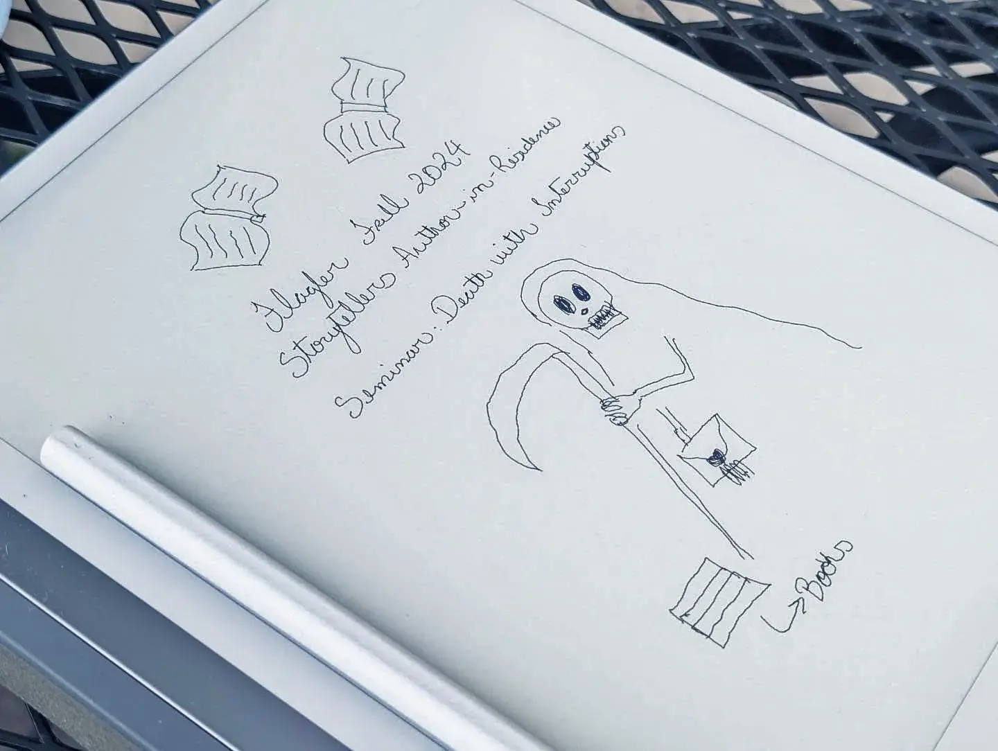 Course description doodle