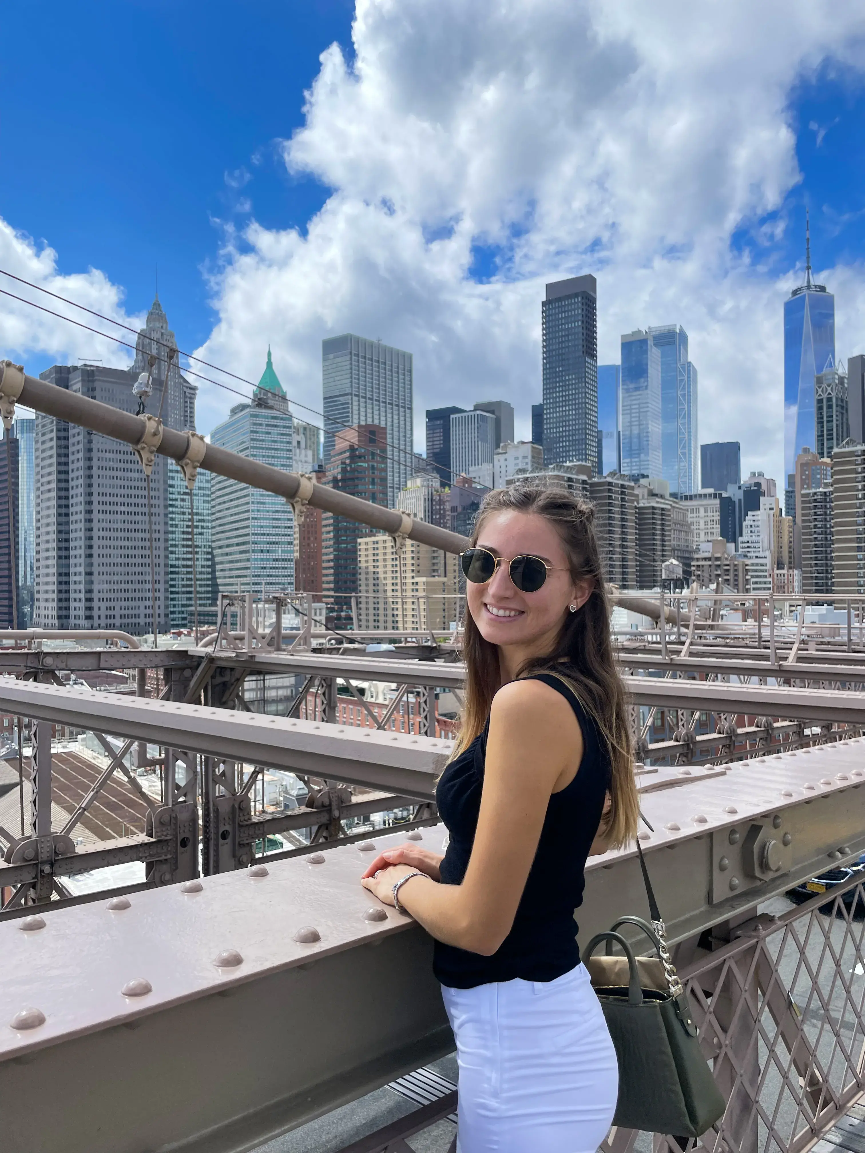 Marietta on NYC bridge