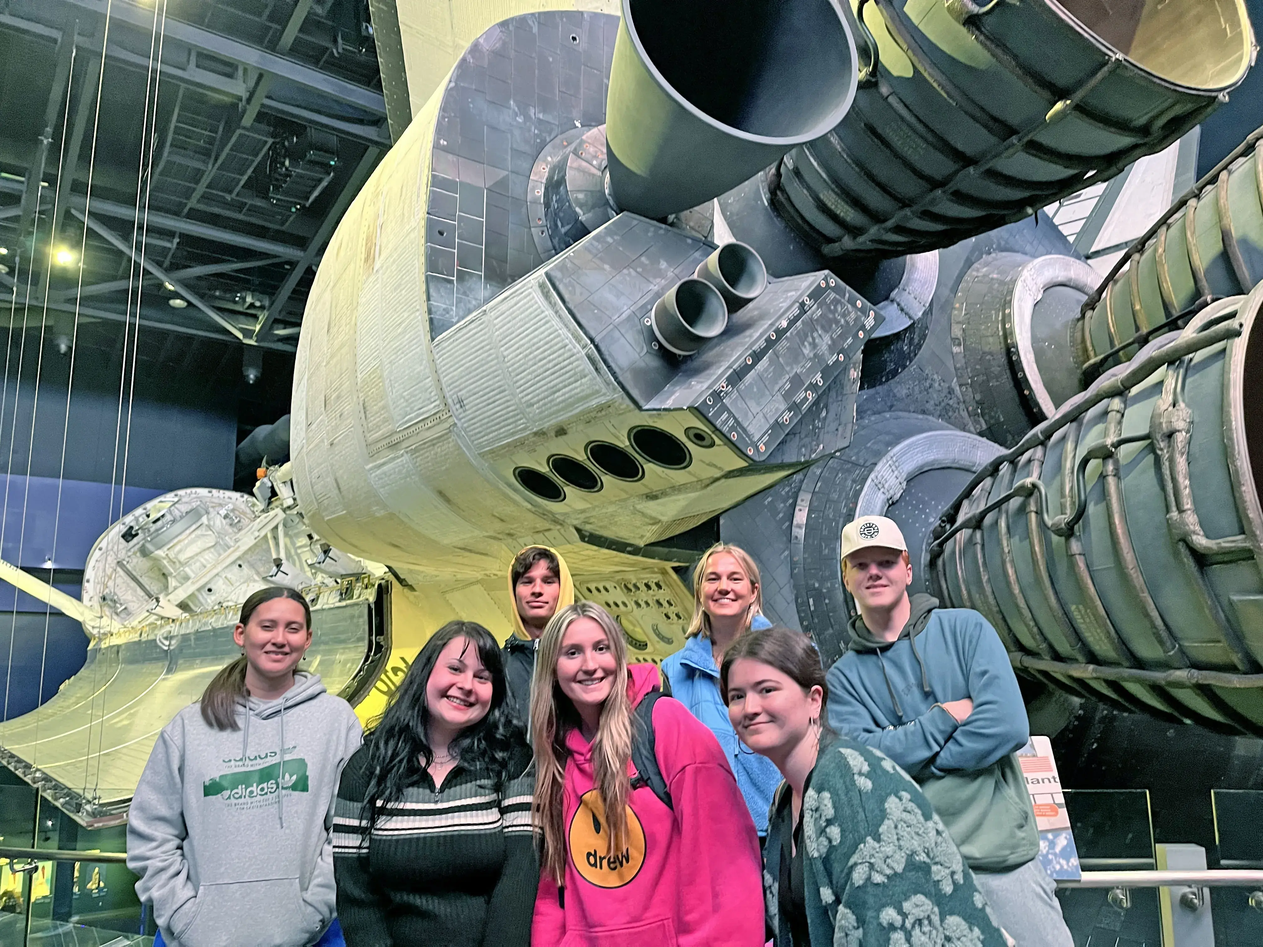 students at NASA