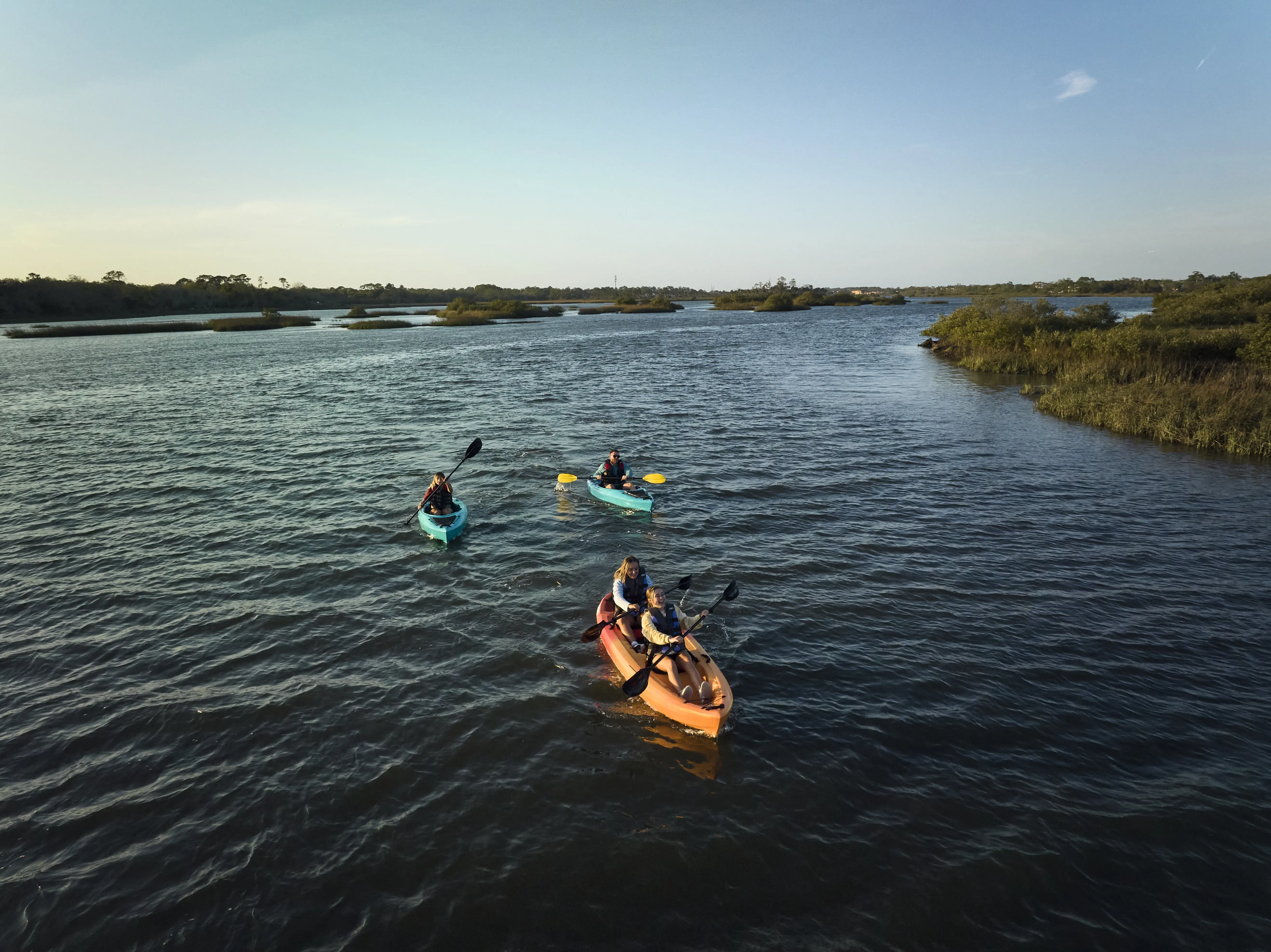 Mindpower kayak group beauty shot