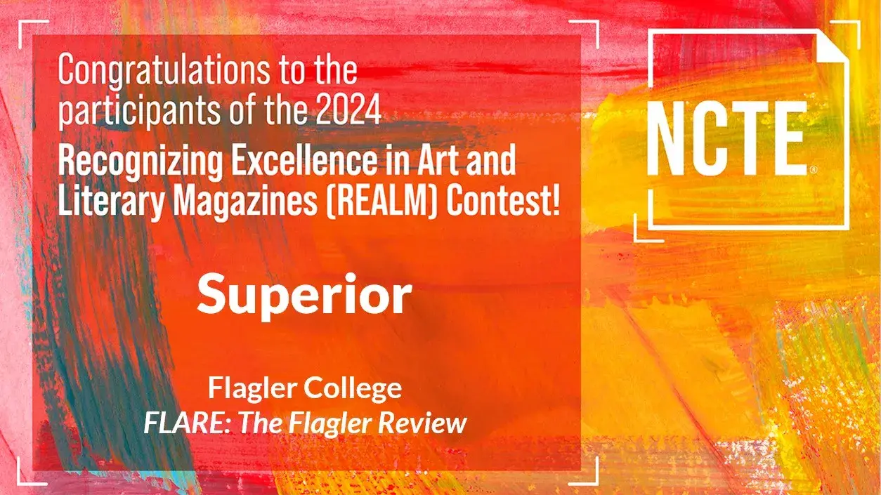 Flare Logo that says the magazine got Superior in REALM contest
