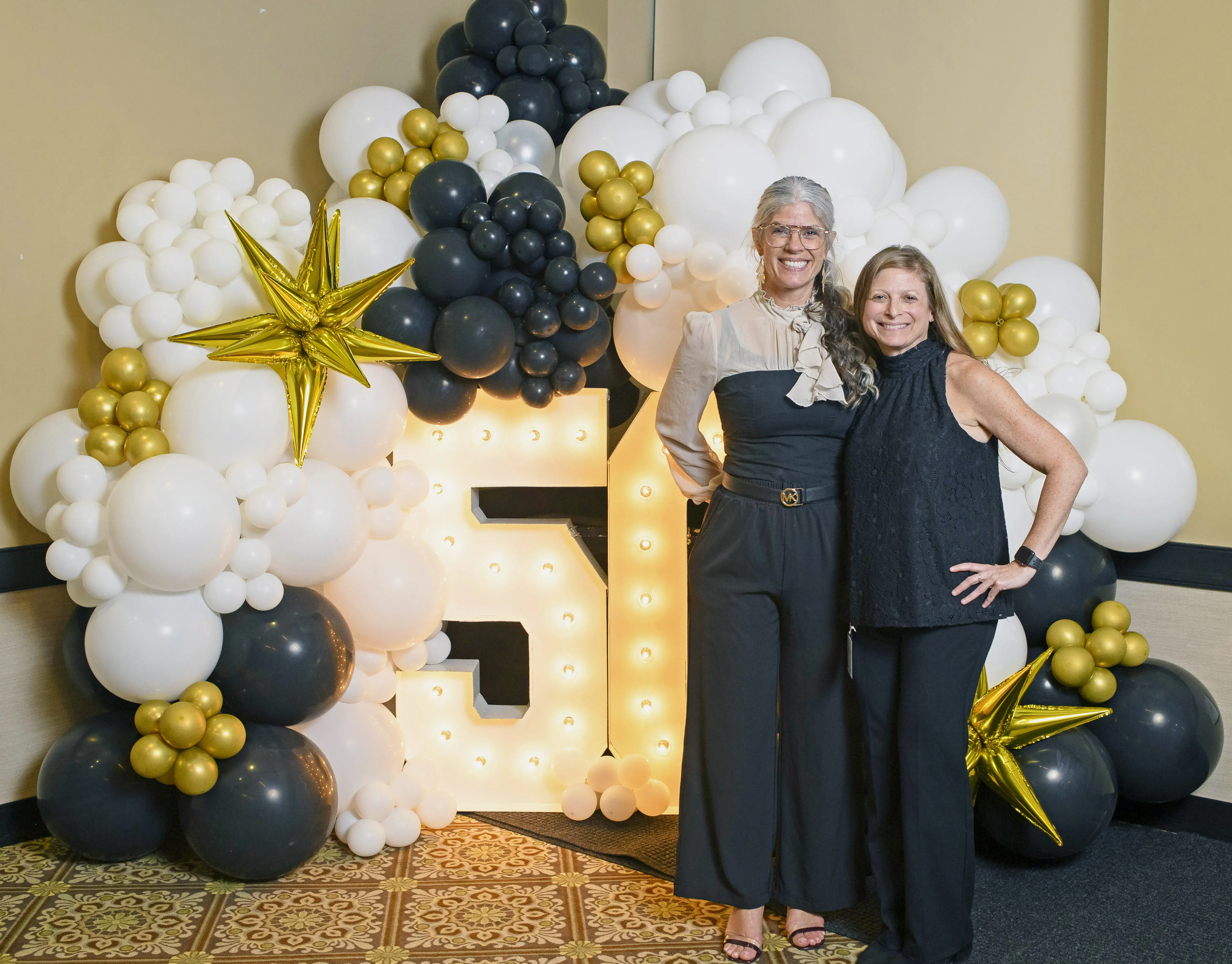 June Ann and Jennifer at 50th anniversary