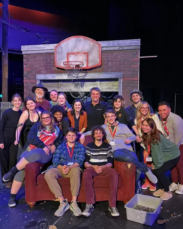 KCACTF group photo on stage
