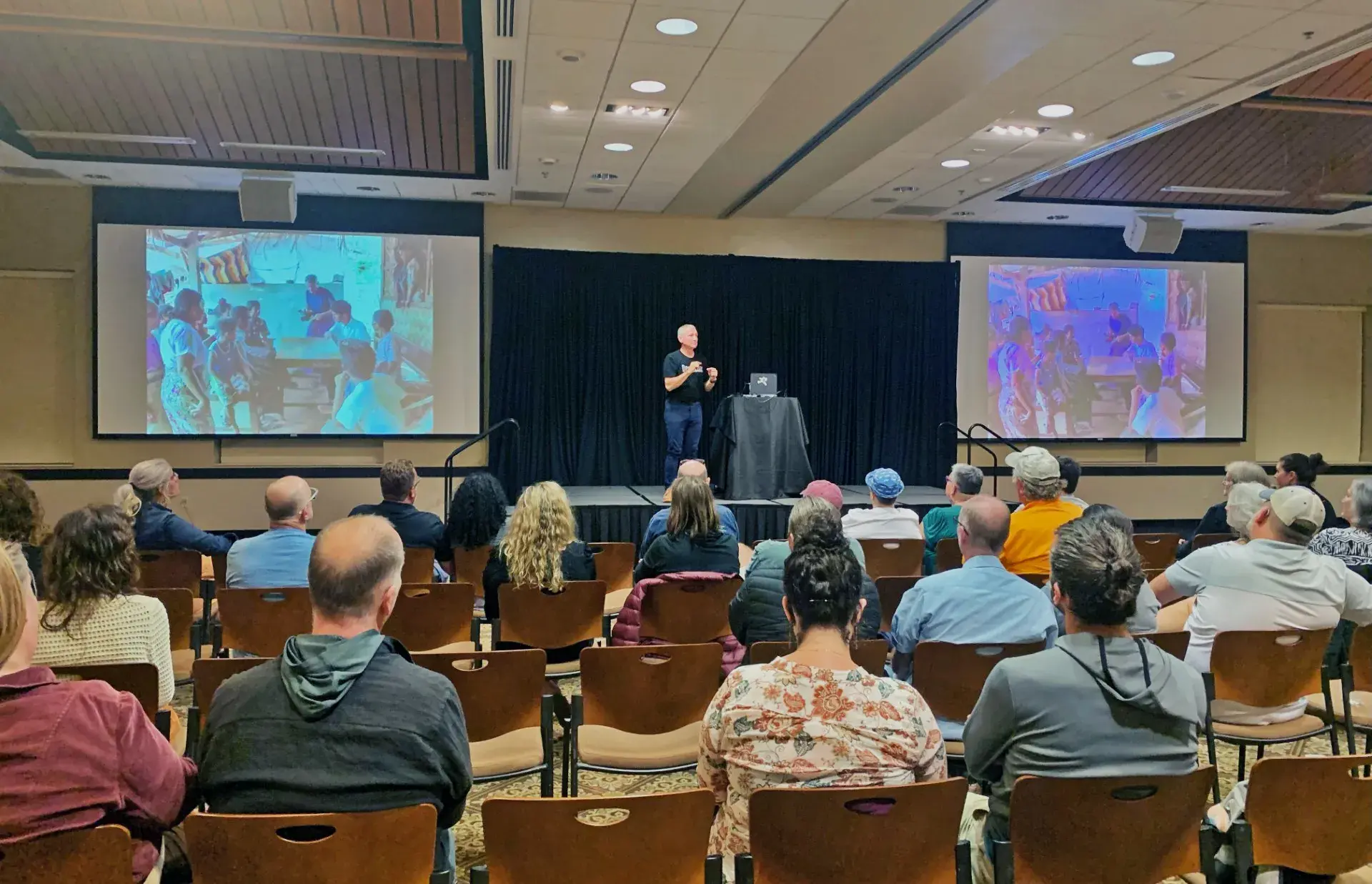 Joel Barish presenting
