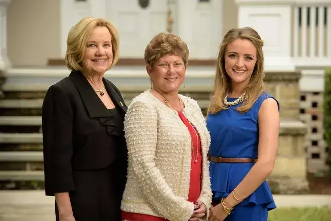 Carmicheal with Women of Vision scholarship recipient (2015)