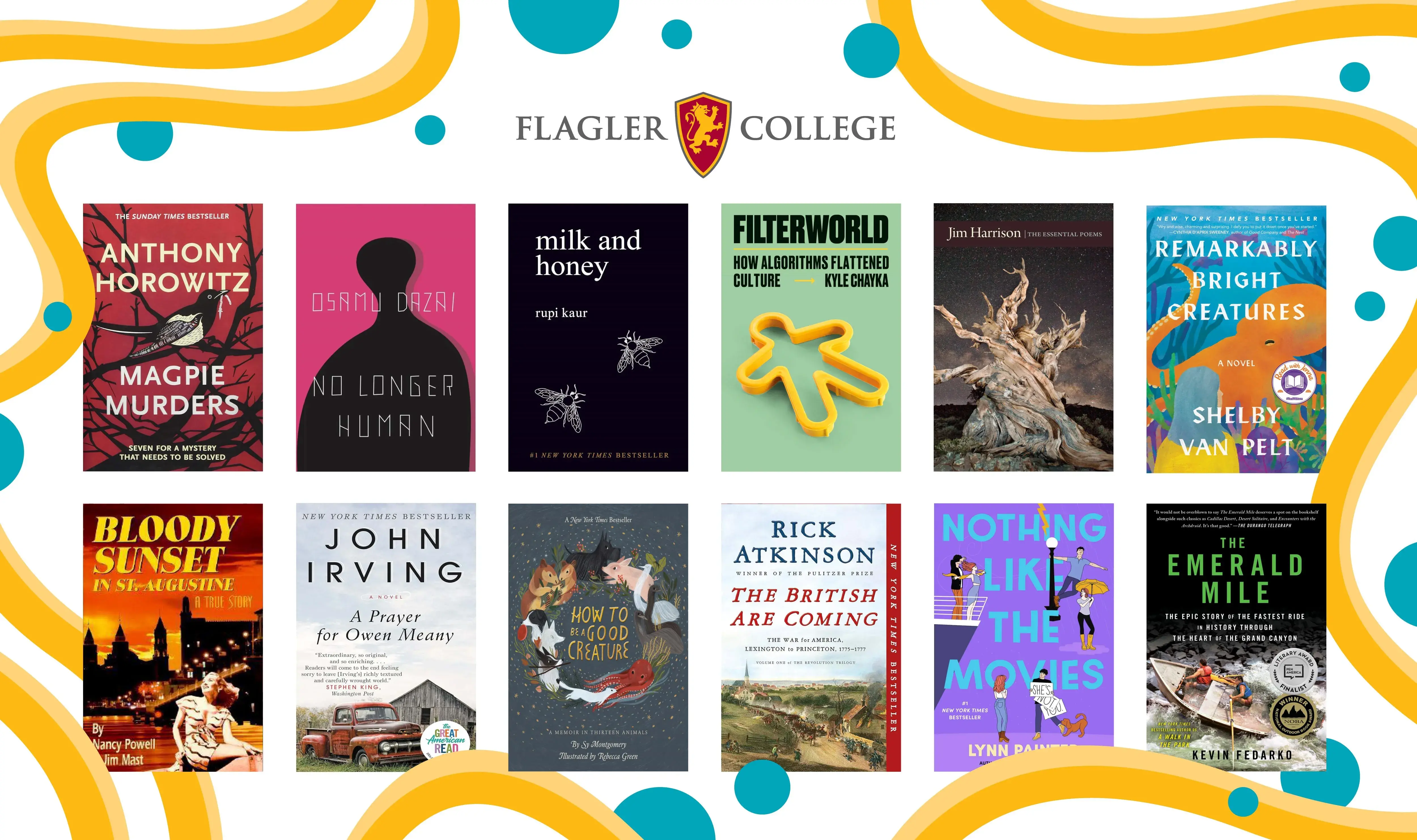 Summer Reading List Book Covers graphic