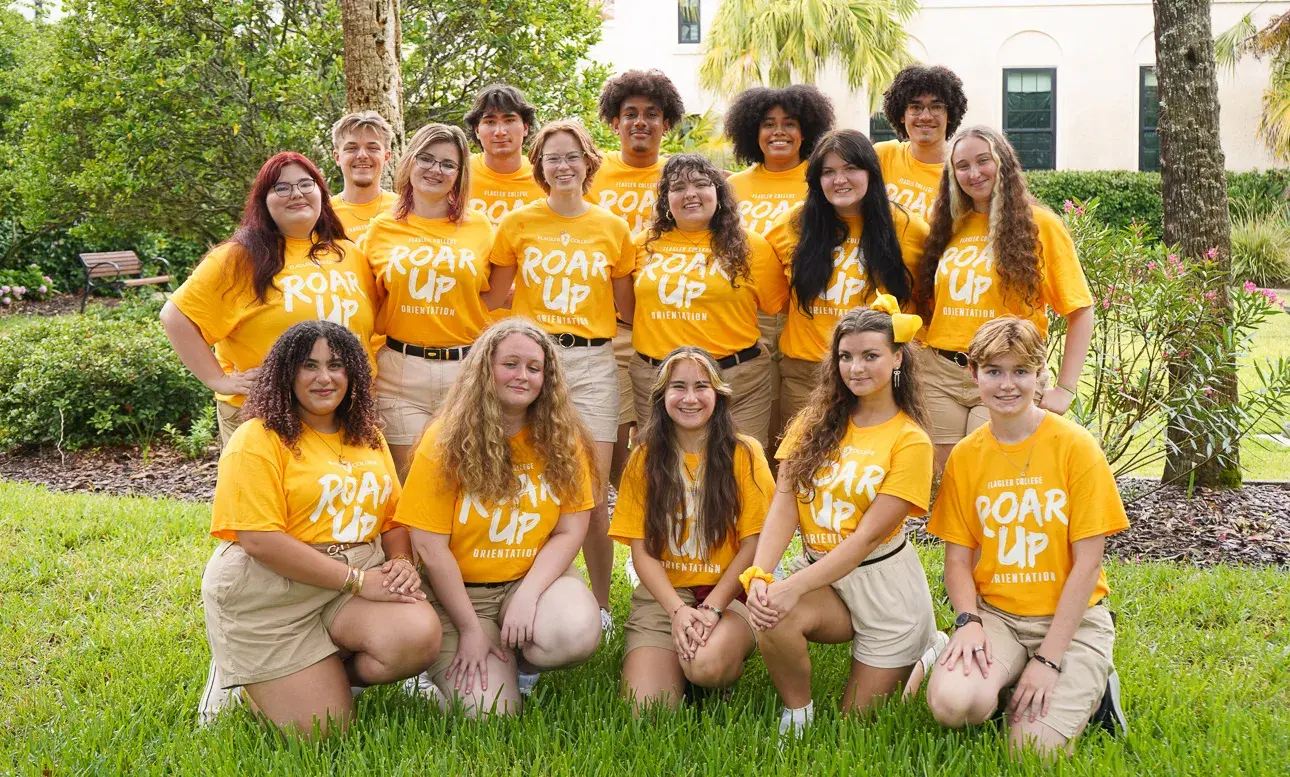 Group photo of the Orientation Leaders 2025