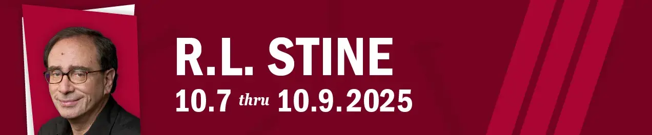 RL Stine, October 7-9, 2025