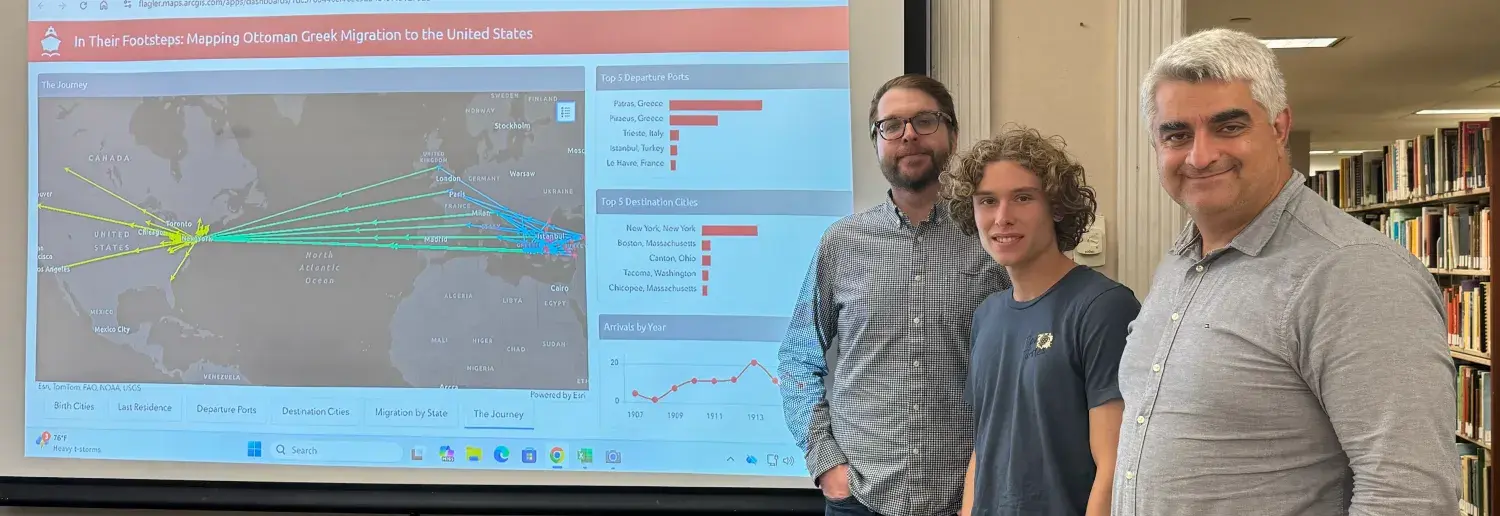 Photograph of Digital Mapping Initiative Team