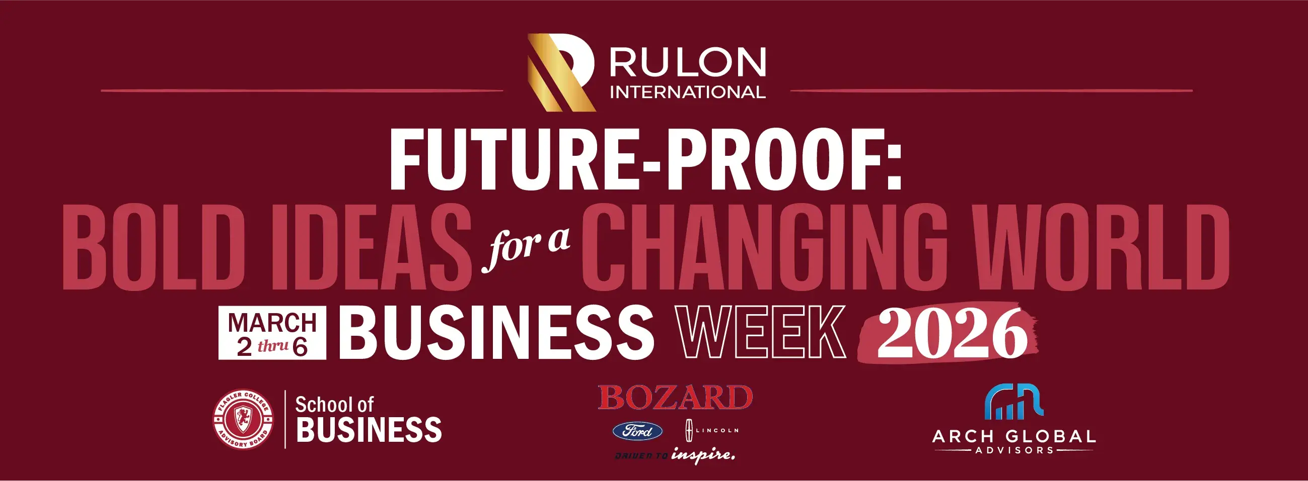 Business Week 2026 Banner