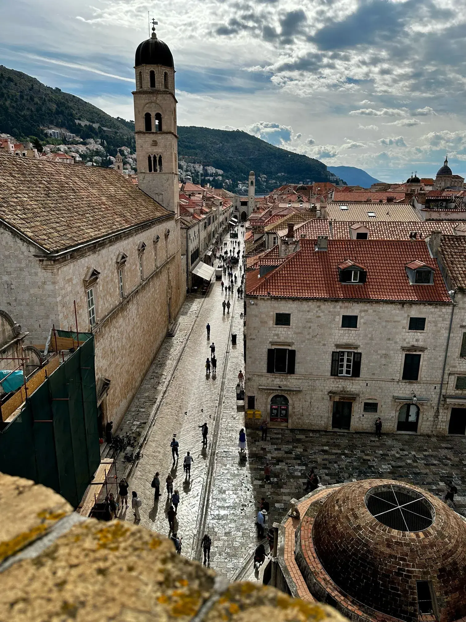 A cool shot of Dubrovnik taken by Dr. Sandra Davis