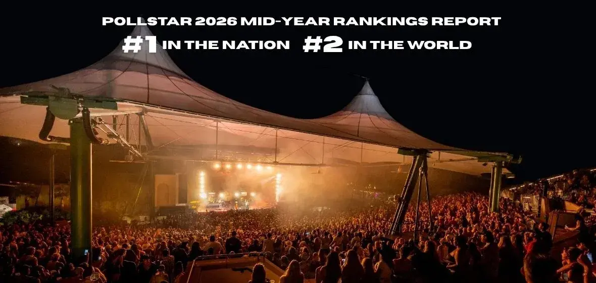 The St. Augustine Amphitheatre Pollstar Rankings